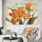 Designart - Parrot Tulips I on Ivory - Cabin & Lodge Premium Canvas Wall Art